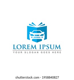 auto book vector , transportation logo