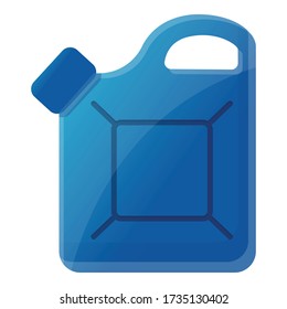 Auto canister icon. Cartoon of auto canister vector icon for web design isolated on white background