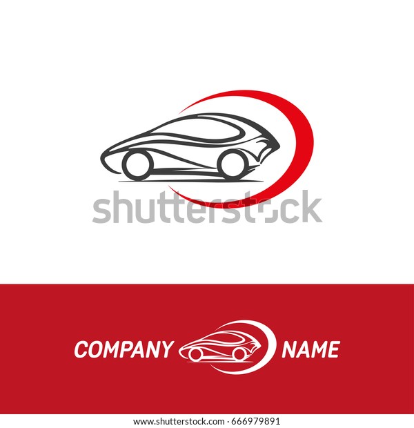 auto car abstract logo.\
eps-8