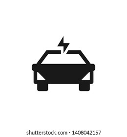 Auto, car, compensation, direct icon - Vector. Insurance concept vector illustration.