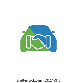 Auto Car Deal Vector Logo Design Element