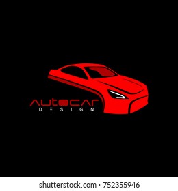 auto car design vector company logo