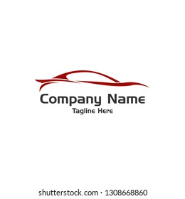 Auto Car Flat Design