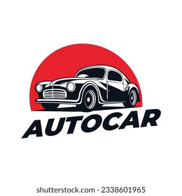 Auto Car Garage Premium Concept Logo Design