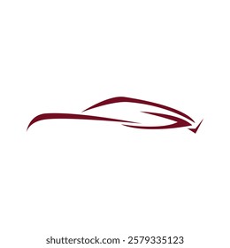 auto car icon logo design template