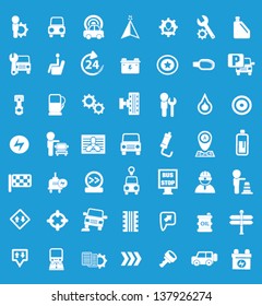 Auto car icon set,vector
