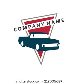 Auto car illustration dealer logotype sport and classic modern icon automotive