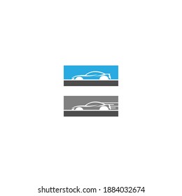 Auto car illustration logo vector template
