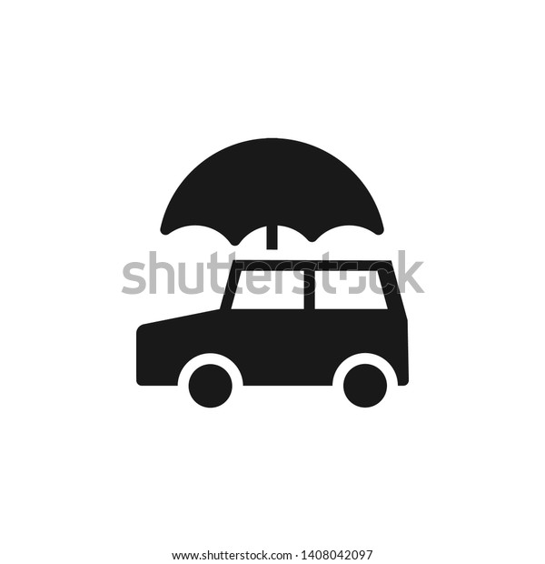 Auto, car, insurance icon - Vector.\
Insurance concept vector\
illustration.