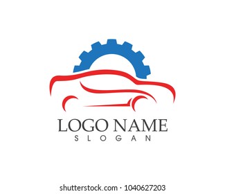 Auto car logo design