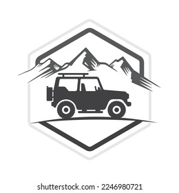 Auto-Auto-Logo Design mit Konzept Sportwagen Symbol Silhouette.Vektorgrafik Design-Vorlage.