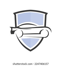 Auto-Auto-Logo Design mit Konzept Sportwagen Symbol Silhouette.Vektorgrafik Design-Vorlage.