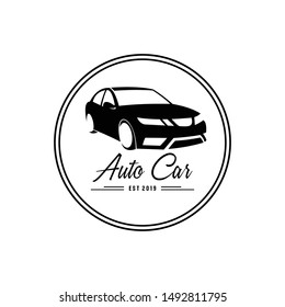 Auto car logo design, icon, Vector, illustration