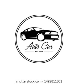 Auto car logo design, icon, Vector, illustration