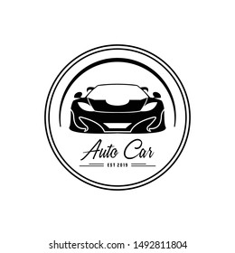 Auto car logo design, icon, Vector, illustration