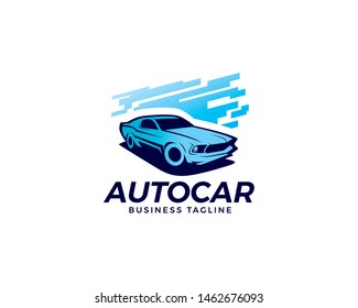 Auto car logo design. Car maintenance logo template. Car logo vector logo template
