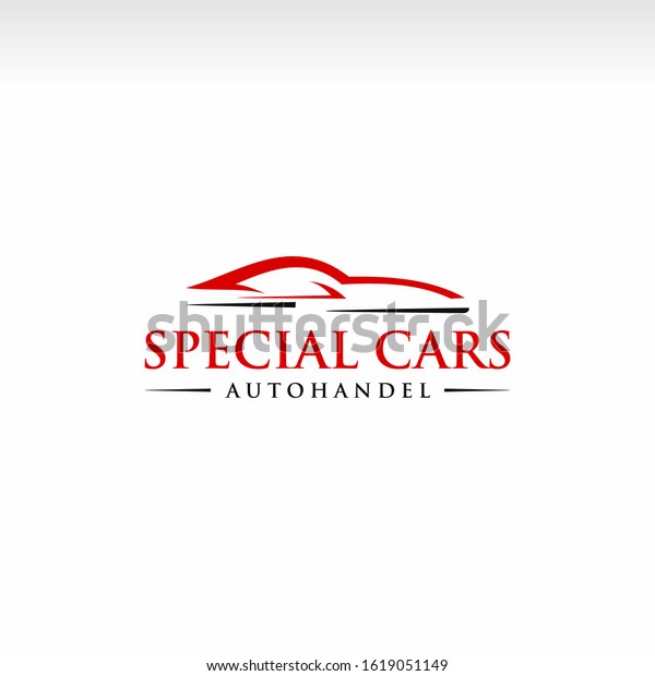 Auto Car Logo Design Car Silhouette Stock Vector Royalty Free