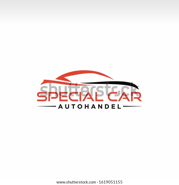 Auto Car Logo Design Car Silhouette Stock Vector Royalty Free