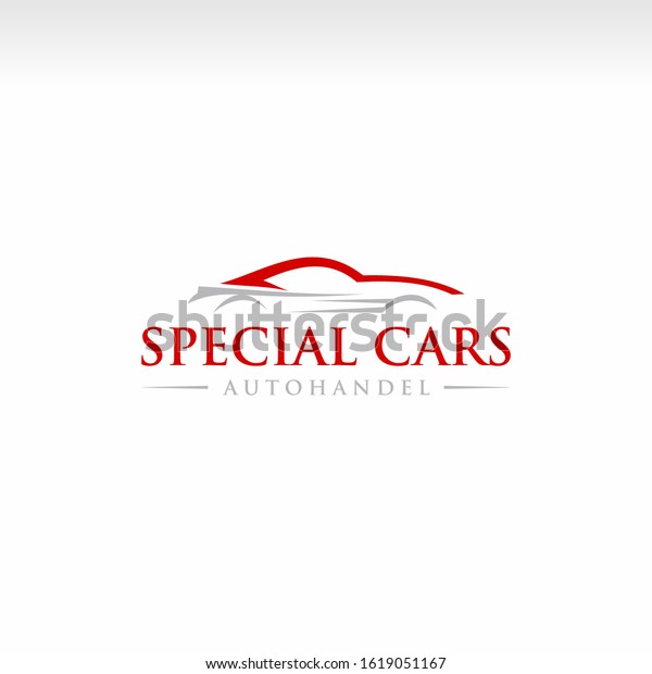 Auto Car Logo Design Car Silhouette Stock Vector Royalty Free