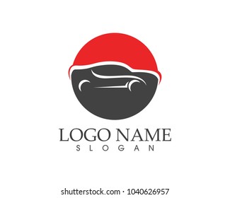 Auto car logo design template