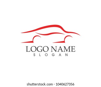 Auto Car Logo Template Vector Icon Stock Vector (Royalty Free) 1499766845