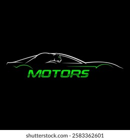 Auto car logo design template