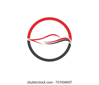 Auto car logo design template
