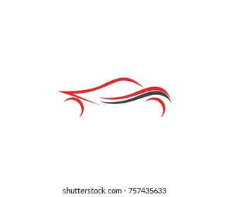 Auto car logo design template
