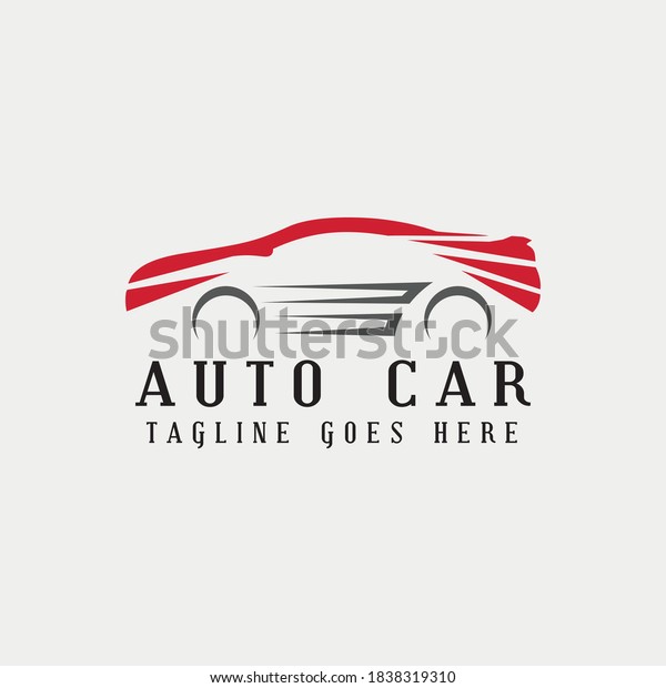 Auto car\
logo design template. Vector\
illustration