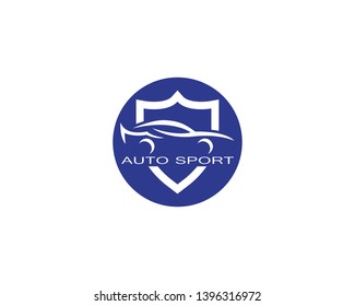 Auto car logo design vector