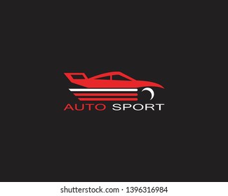 Auto car logo design vector
