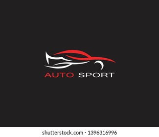 Auto car logo design vector