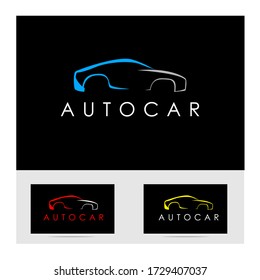 Auto CAR logo design vector template