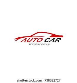 Auto car logo. emblems, badges and icon