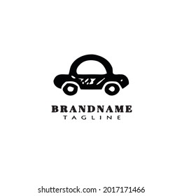 plantilla de diseño de iconos de logotipo de auto diseño de pantalla vectorial moderna