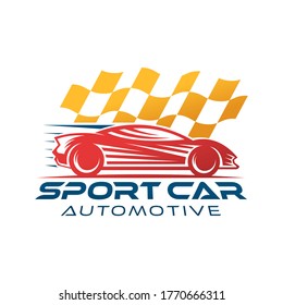 Auto Car Logo icon Vector Illustration template. Modern Sport Car vector logo icon silhouette design. Auto Car logo vector illustration for car repair, dealer, garage and service.