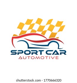 Auto Car Logo icon Vector Illustration template. Modern Sport Car vector logo icon silhouette design. Auto Car logo vector illustration for car repair, dealer, garage and service.