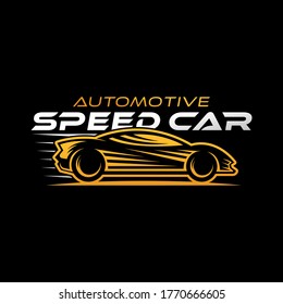 Auto Car Logo icon Vector Illustration template. Modern Sport Car vector logo icon silhouette design. Auto Car logo vector illustration for car repair, dealer, garage and service.