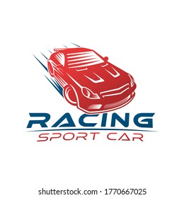 Auto Car Logo icon Vector Illustration template. Modern Sport Car vector logo icon silhouette design. Auto Car logo vector illustration for car repair, dealer, garage and service.
