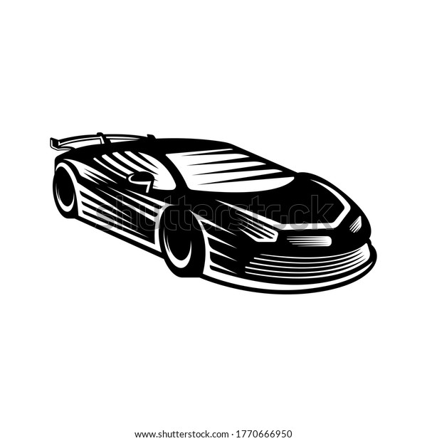 Auto Car Logo\
icon Vector Illustration template. Modern Sport Car vector logo\
icon silhouette design. Auto Car logo vector illustration for car\
repair, dealer, garage and\
service.