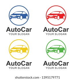Auto Car Logo Template Design