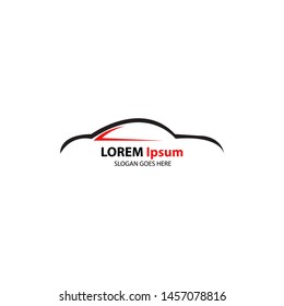 Auto car logo template design