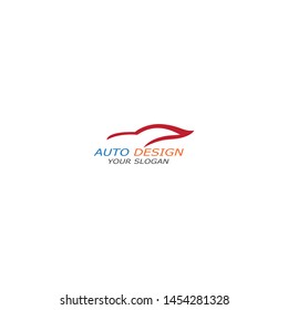 Auto car Logo Template vector icon