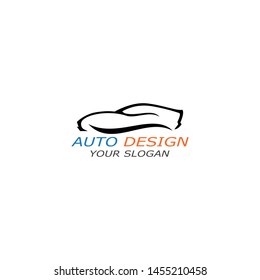 Auto car Logo Template vector icon