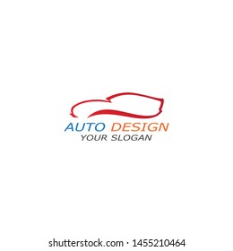 Auto car Logo Template vector icon