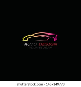 Auto car Logo Template vector icon