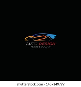 Auto car Logo Template vector icon