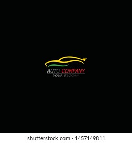 Auto car Logo Template vector icon