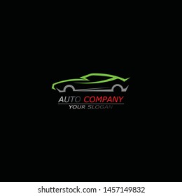 Auto car Logo Template vector icon