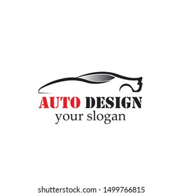 Auto car Logo Template vector icon
